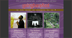 Desktop Screenshot of goingbarefoot.com